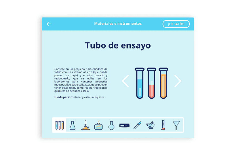 Asistente de Laboratorio -  Ontwerp