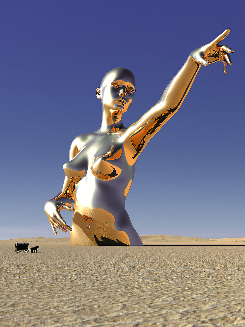 Las colosales esculturas digitales de Chad Knight 4