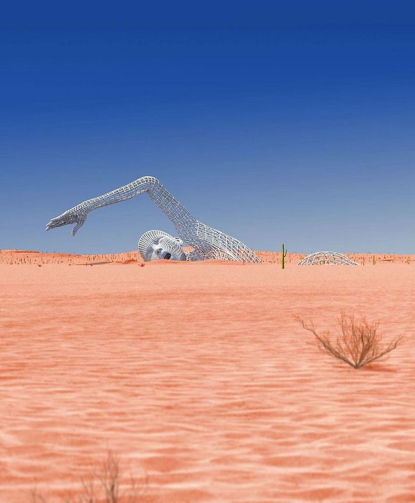 Las colosales esculturas digitales de Chad Knight 8