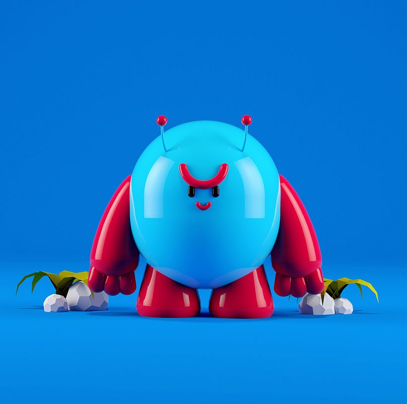 Little Monsters, Personajes 3D 1