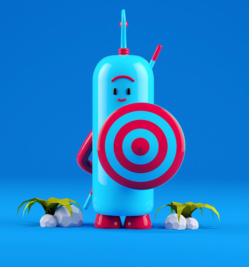 Little Monsters, Personajes 3D 2