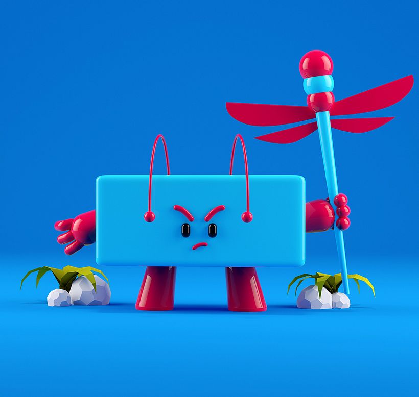 Little Monsters, Personajes 3D 3