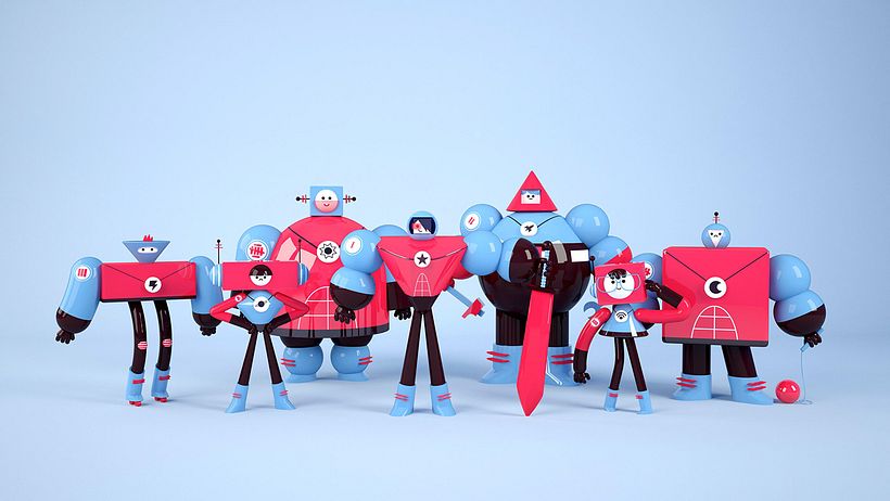 Space Rangers Personajes 3D 0