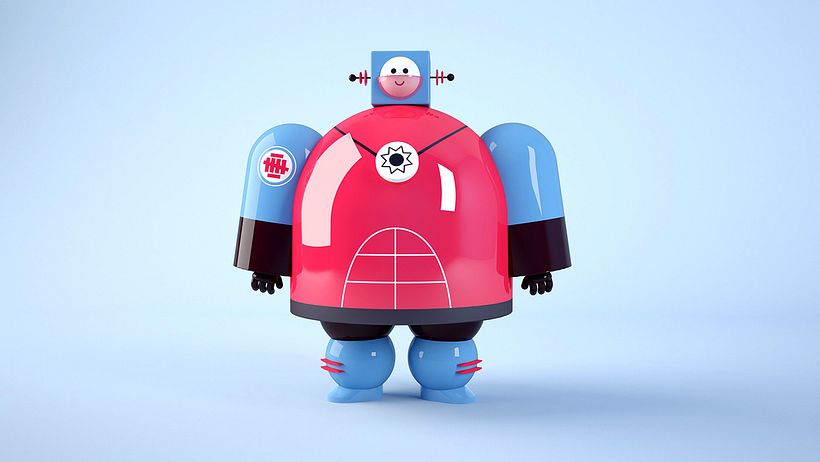 Space Rangers Personajes 3D 3