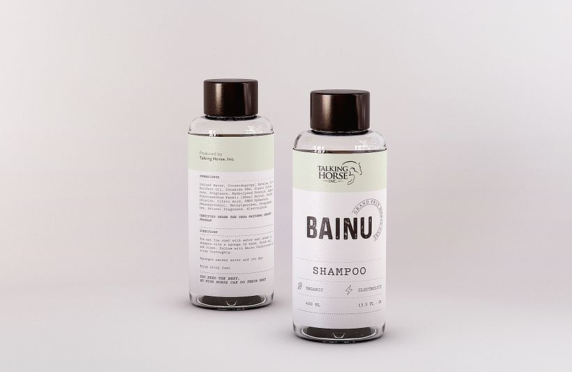 Diseño de Marca y Etiquetas - Shampoo Orgánico Equino. 7