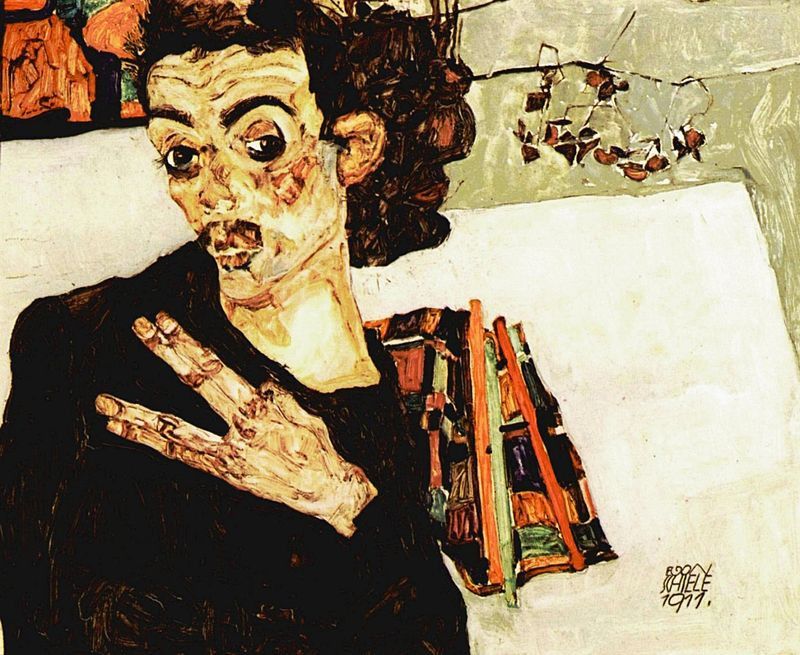 La sensualidad geométrica de Egon Schiele 5