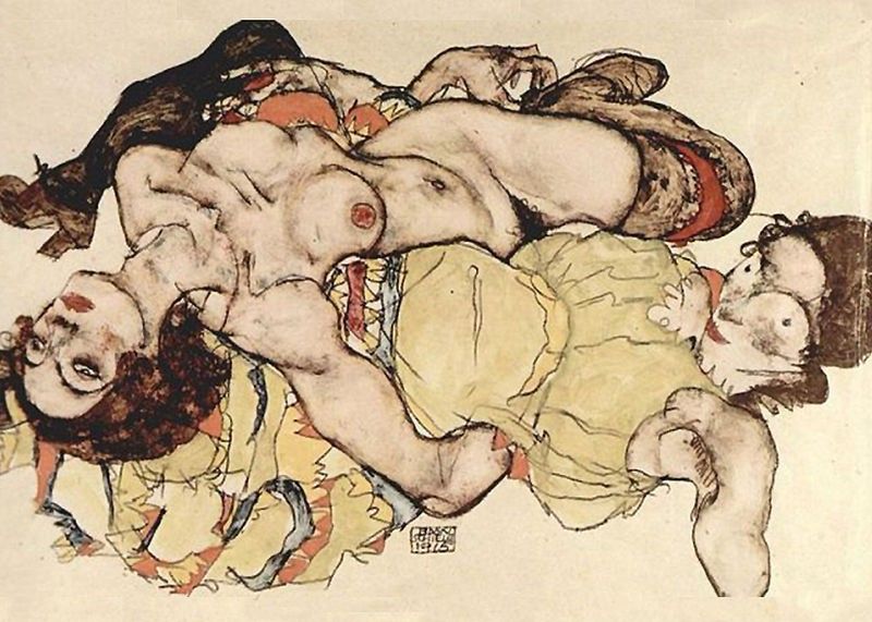La sensualidad geométrica de Egon Schiele 7