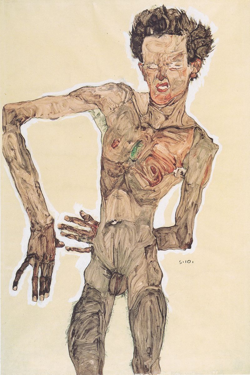 La sensualidad geométrica de Egon Schiele 9