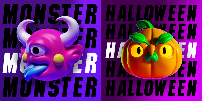 Personajes de Halloween Vol. I 4