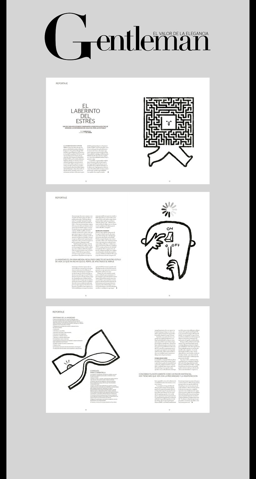 REVISTA GENTLEMAN. Estrés 1