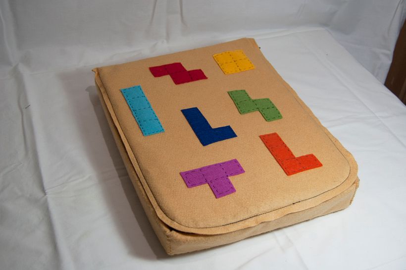 Juego de corcho inspirado en el clásico Tetris 1