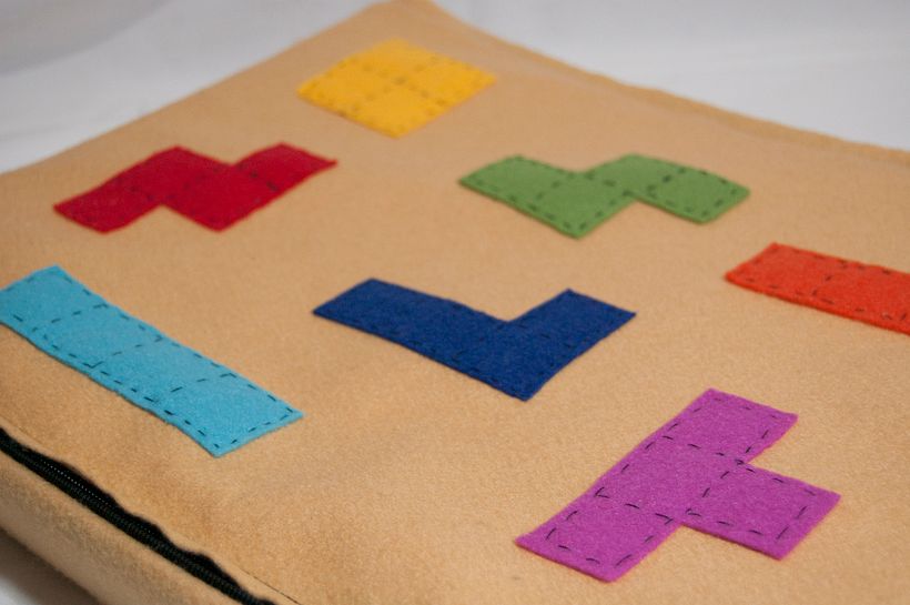Juego de corcho inspirado en el clásico Tetris 3
