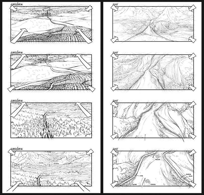 El árbol de la sangre - Storyboards 2