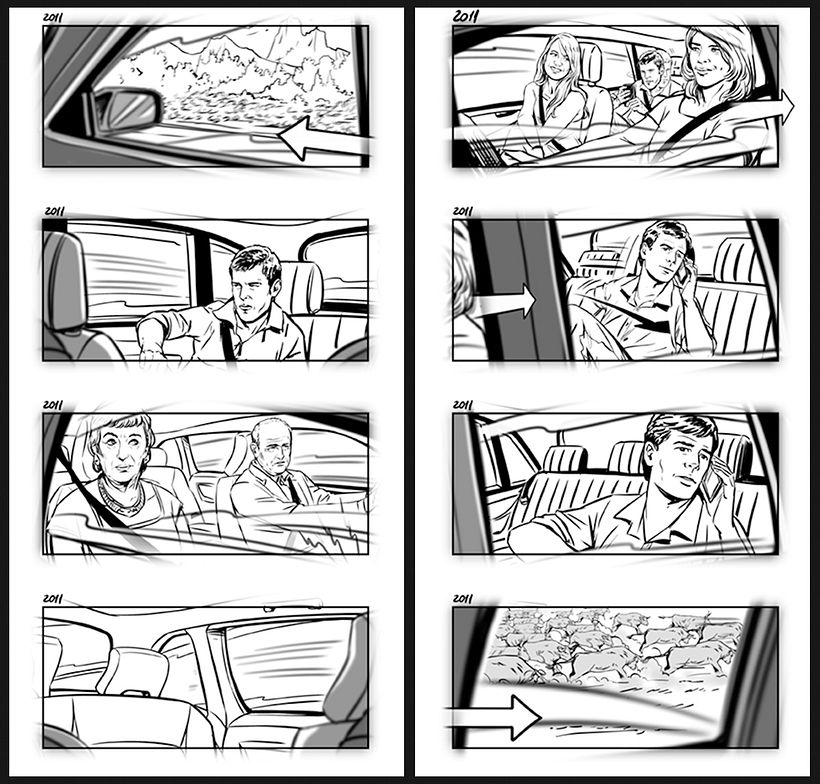 El árbol de la sangre - Storyboards 4