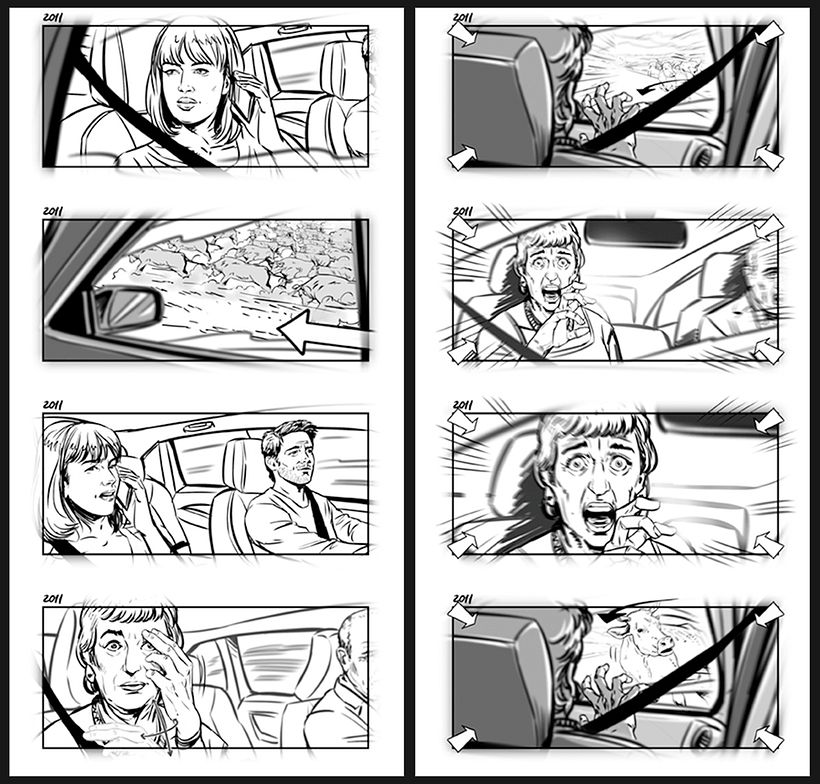 El árbol de la sangre - Storyboards 5