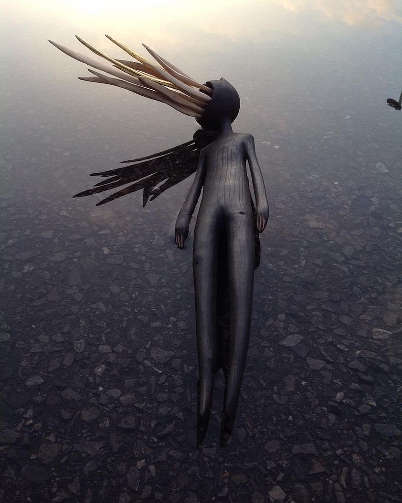 Arte y naturaleza van de la mano en el trabajo de Tach Pollard 8