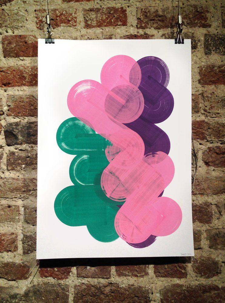 La cartelería hipnótica de Dave Towers 3