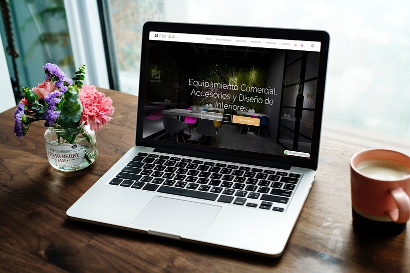 Diseño Web Wordpress - Equipamiento Comercial -1
