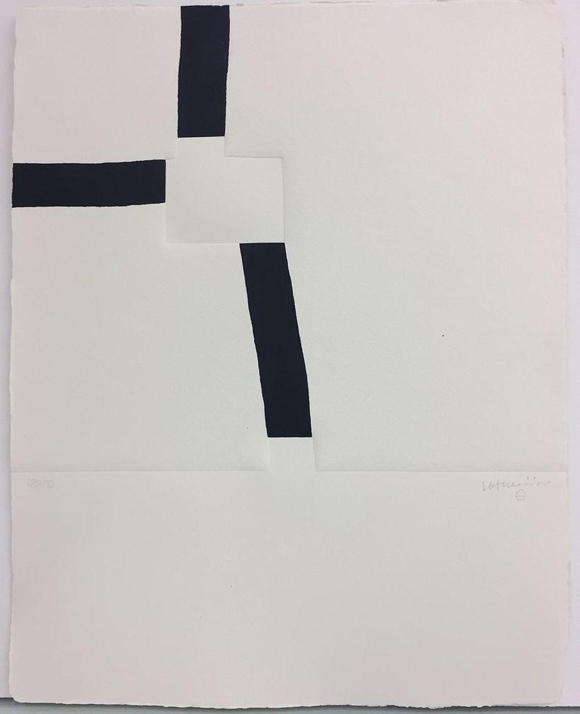 Papel para obra gráfica de Chillida 2