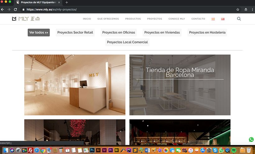 Diseño Web Wordpress - Equipamiento Comercial 3