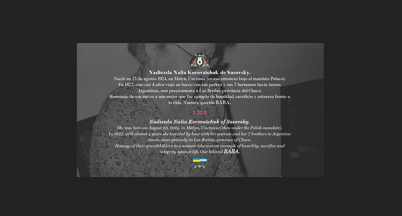 BABA : : En honor a una gran mujer 1