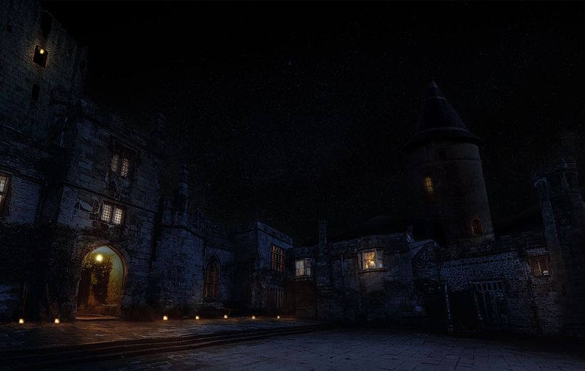 Trabajo en Matte Painting - Día y noche. 3