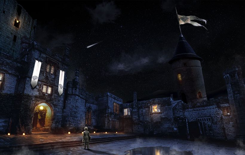 Trabajo en Matte Painting - Día y noche. 5