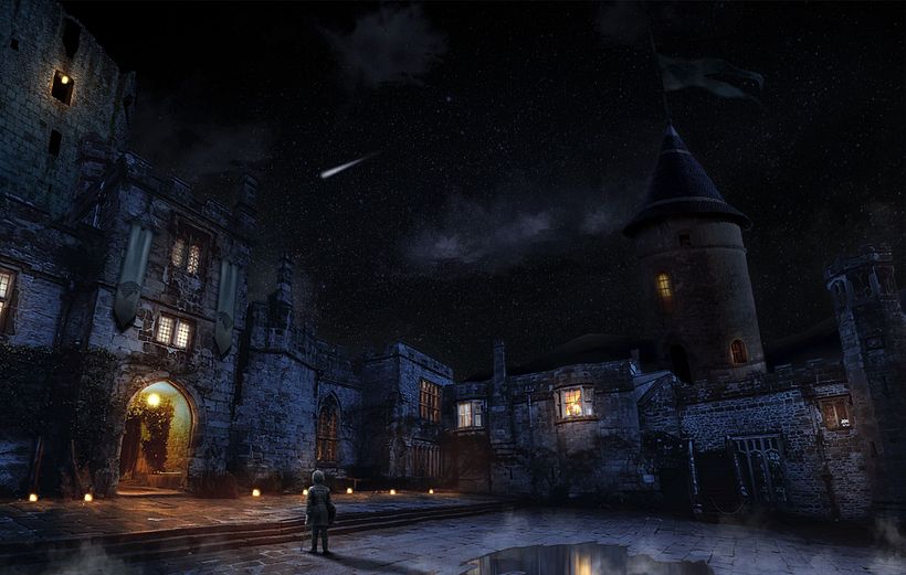 Trabajo en Matte Painting - Día y noche. 6