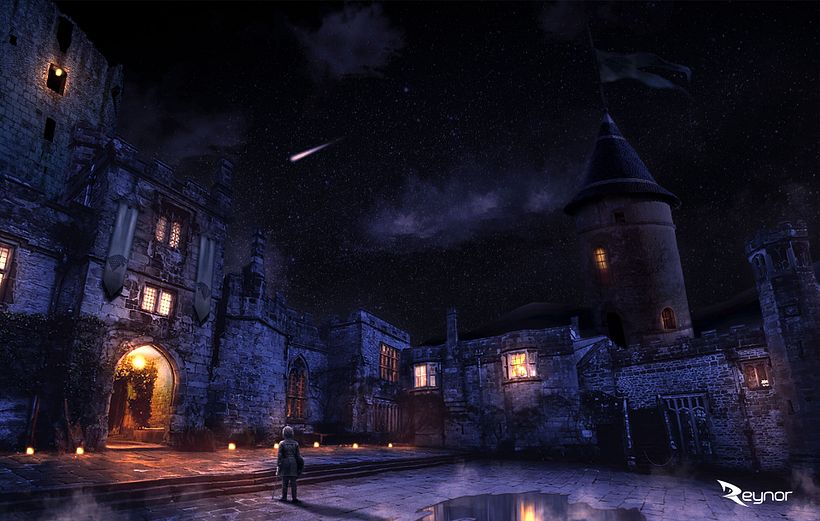 Trabajo en Matte Painting - Día y noche. 7