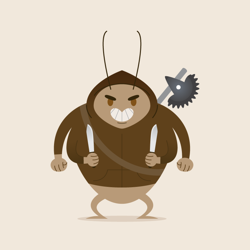 Kacker — logotipo en estilo tribal - Ilustración tradicional