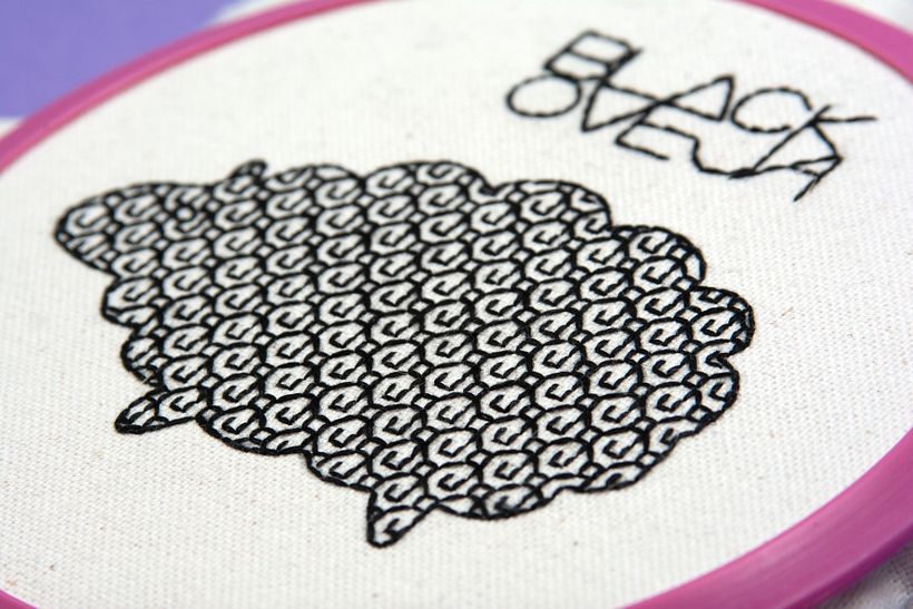 Fan art. Black Oveja 1