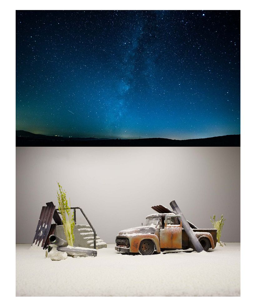 "I resti dell'hangar". Il mio progetto finale di fotografia creativa in scala ridotta. 8