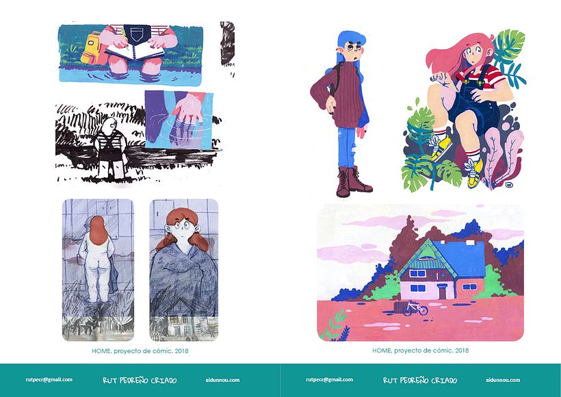 Portfolio ilustracji Rut Pedreño 2018. 4