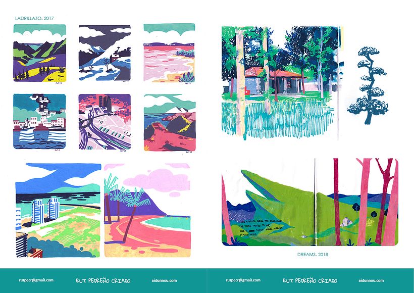Portfolio ilustracji Rut Pedreño 2018. 6