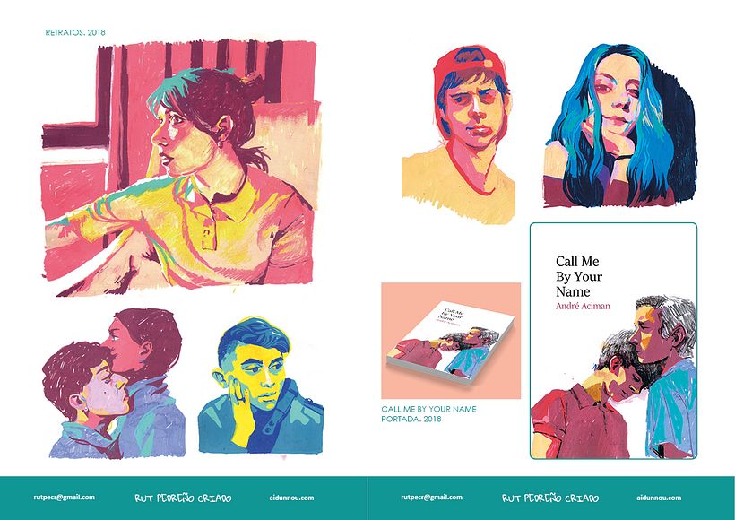 Portfolio ilustracji Rut Pedreño 2018. 8