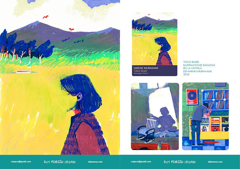Portfolio ilustracji Rut Pedreño 2018. 9