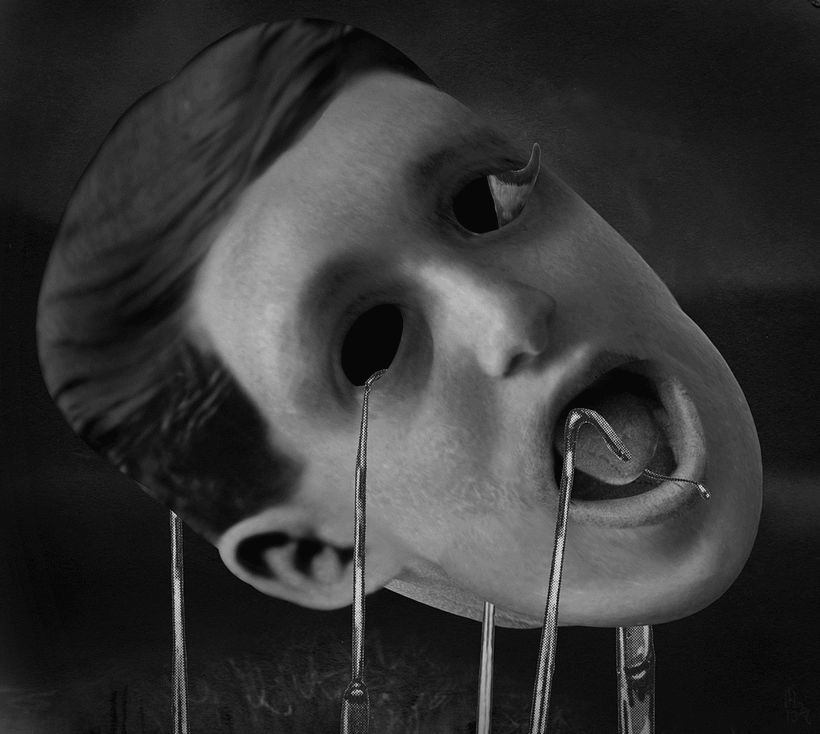 Los surreales y espeluznantes GIF de Colin Raff 6