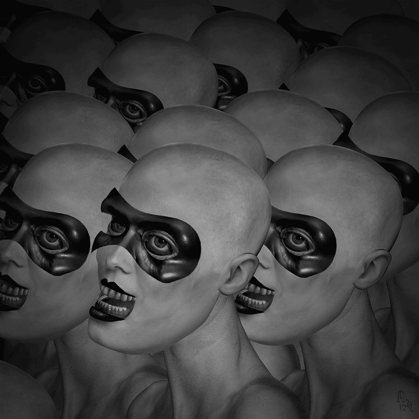 Los surreales y espeluznantes GIF de Colin Raff 7