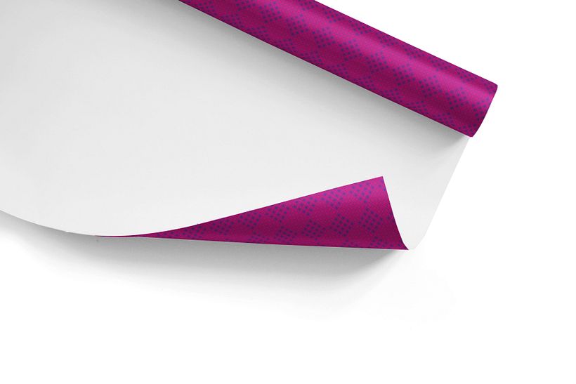 Diseño patrón de repetición (Ejemplo sobre papel regalo)