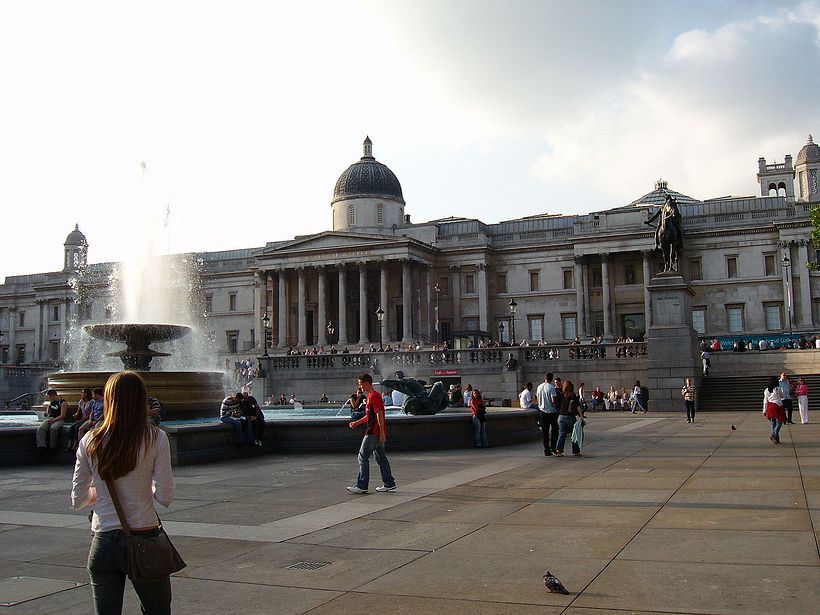El secreto del cuarto pilar de Trafalgar Square 2