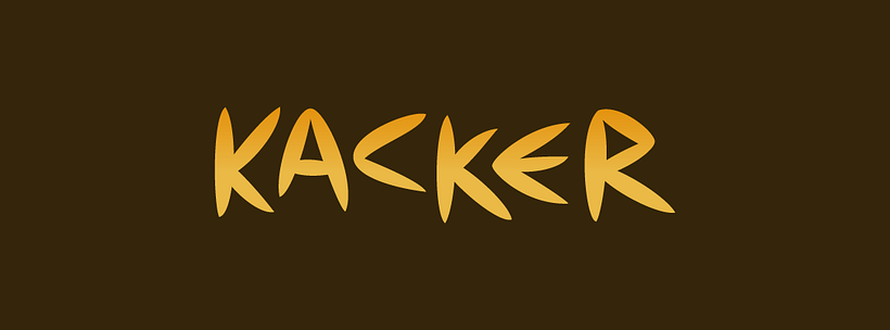 Kacker — logotipo en estilo tribal - Ilustración tradicional