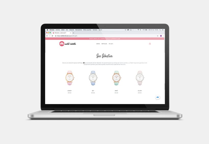 Packaging Reloj ↠ Wild Turtle ® 9