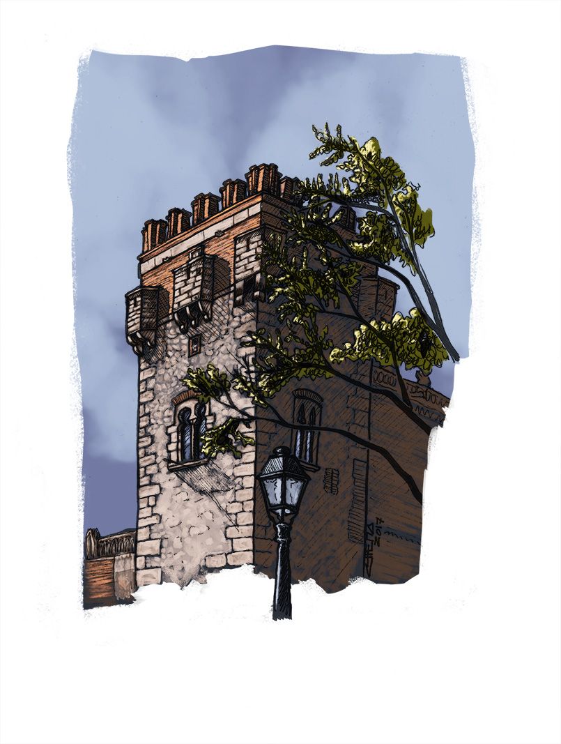 Tower of the palace -1