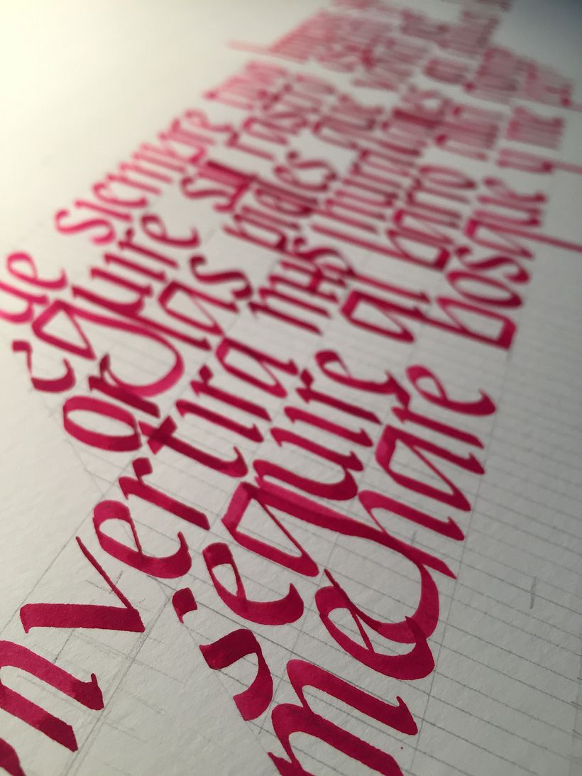 Caligrafía práctica 1