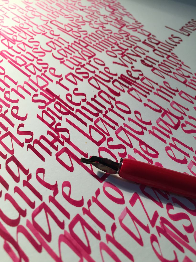 Caligrafía práctica 5