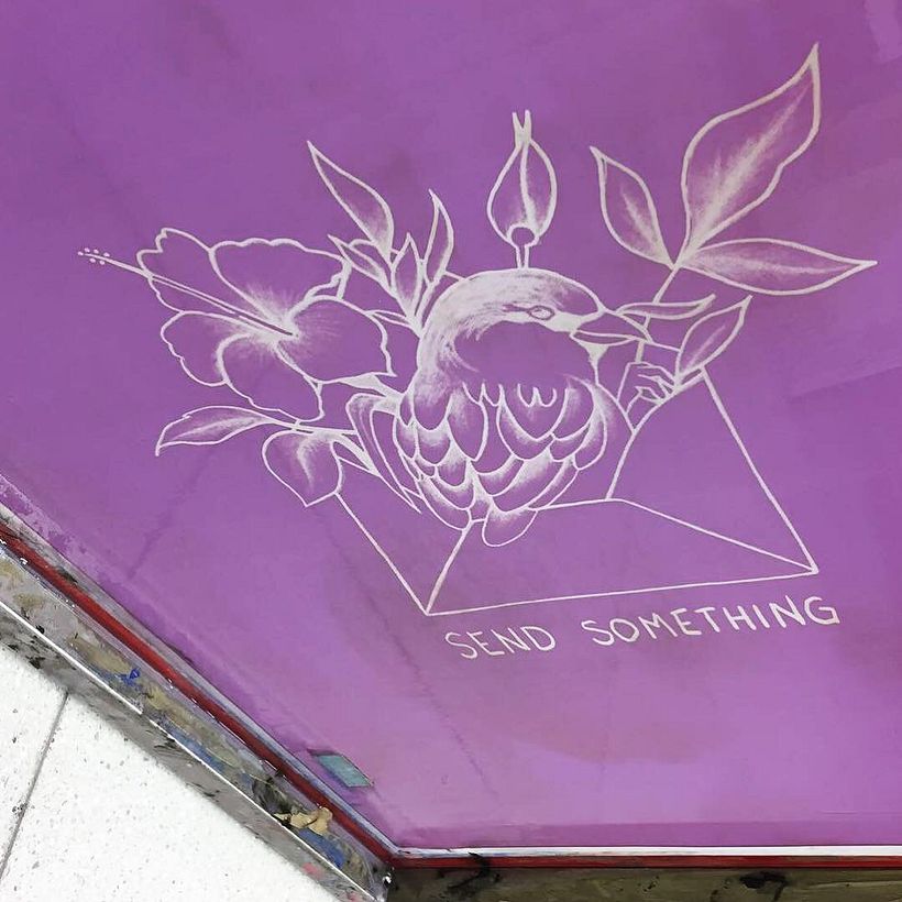 Send something cabrón (Serigrafía) 1