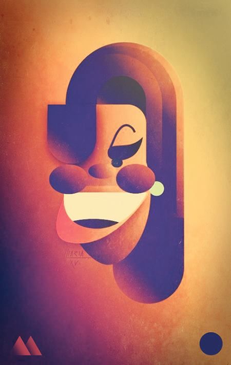 Retratos vectoriales (2014-2015) 9