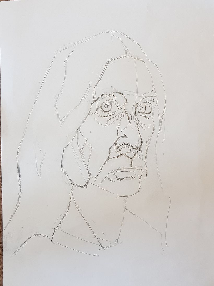 Mi Proyecto del curso: Retrato realista con lápiz de grafito 3