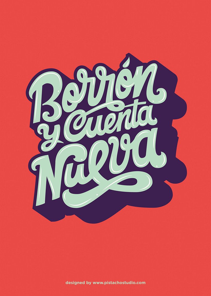Borrón y cuenta nueva - Lettering 0
