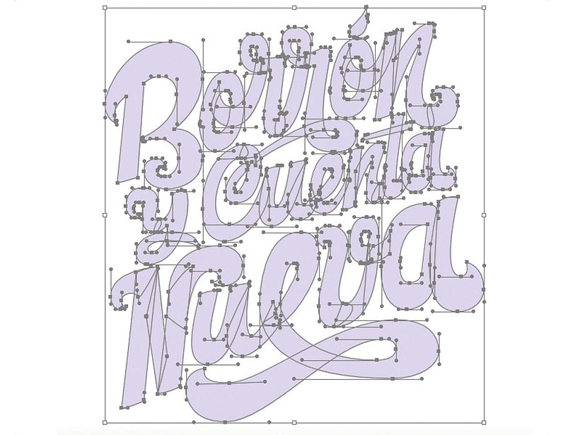 Borrón y cuenta nueva - Lettering 2